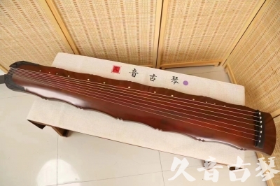 吴忠市●久音古琴  ●典藏系列  20240509[红洒金竹节]
